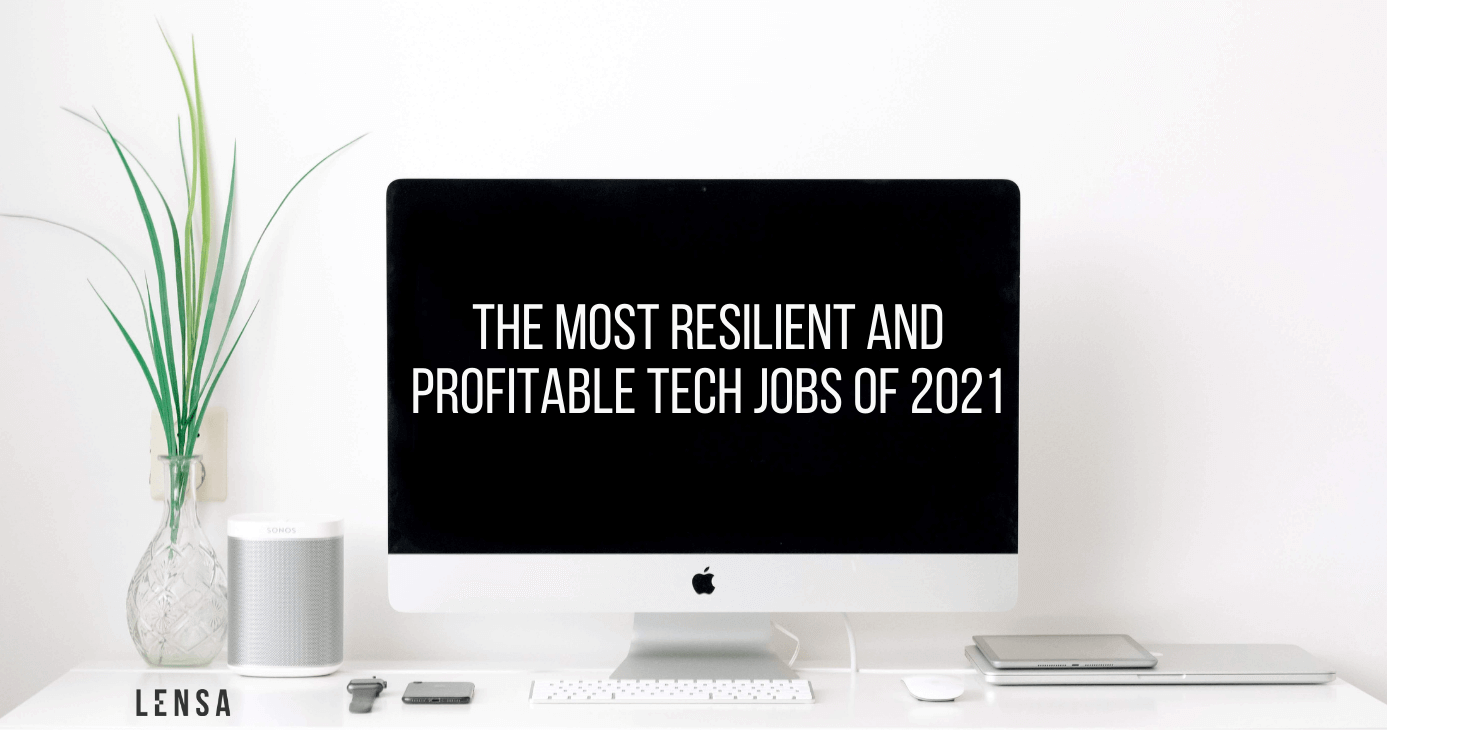 the most profitable tech jobs title on an imac