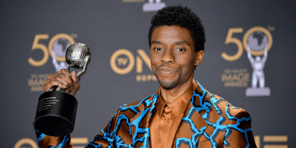 Chadwick Boseman winning an award shows his career highlight