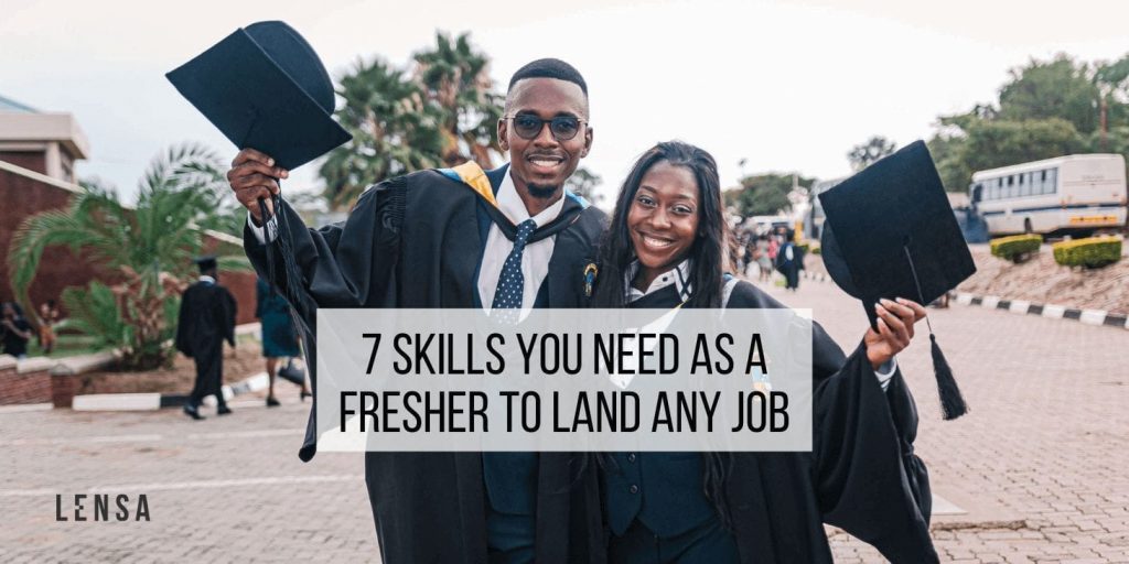 Two black frash graduates happy about finishing school and beginning their career